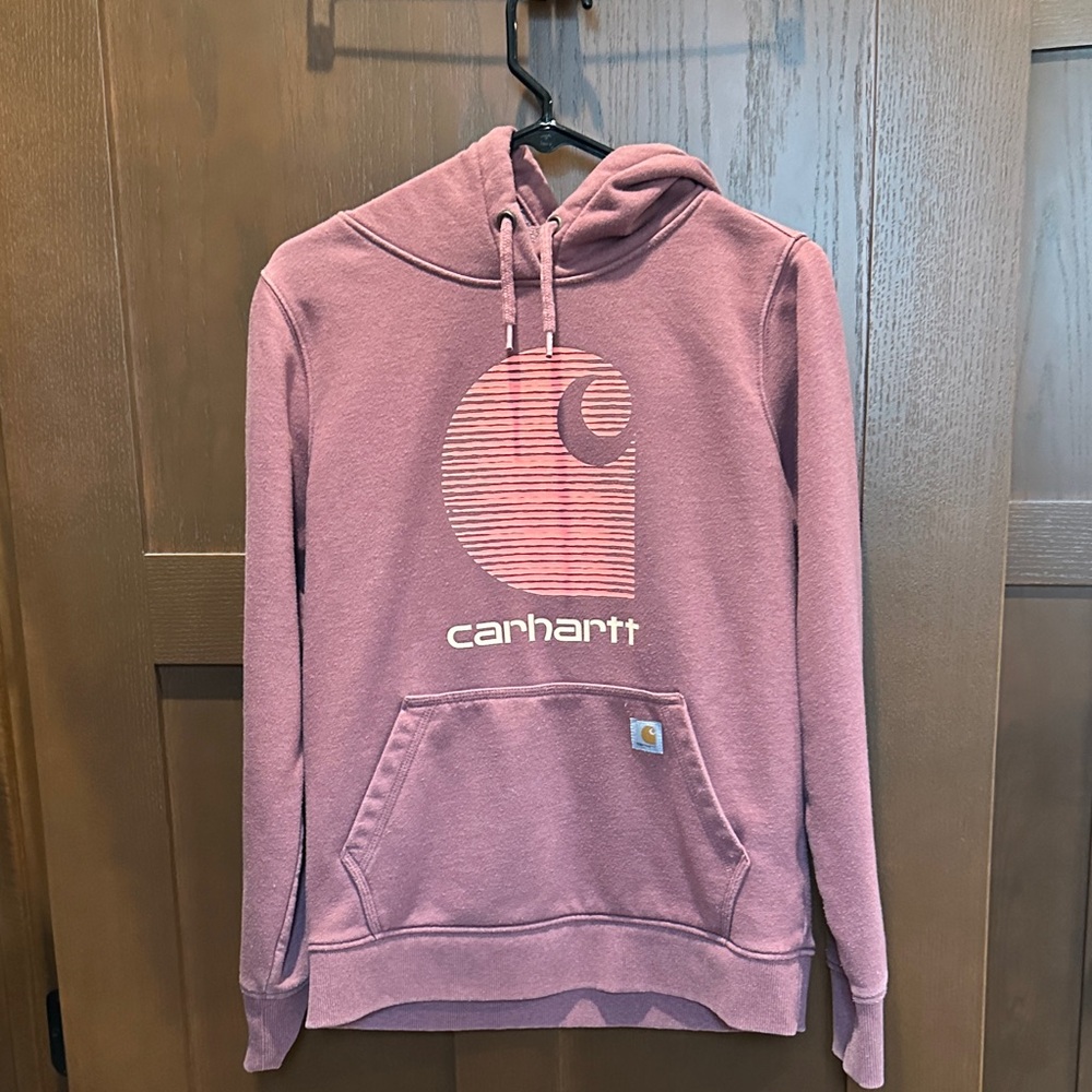 Women’s Carhartt Mauve Logo Hoodie